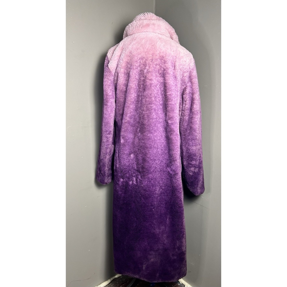 Purple Ombre Women's Coat - Picture 5 of 10
